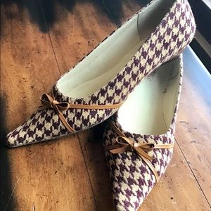 EUC Seychelles Flat Shoe-Herringbone 8.5
